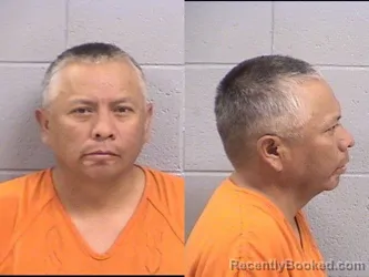 Mugshot of Alfonso Douglas Tohtsonie booked in San Juan County, New Mexico on August 19, 2026