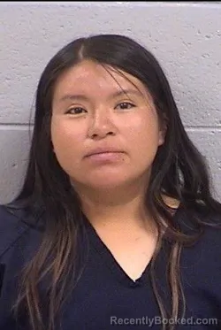 Mugshot of Alesha Terri-Ann Bonnie booked in San Juan County, New Mexico on April 30, 2026