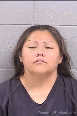 Mugshot of Andrea Leigh Rodriguez booked in San Juan County, New Mexico on April 19, 2026