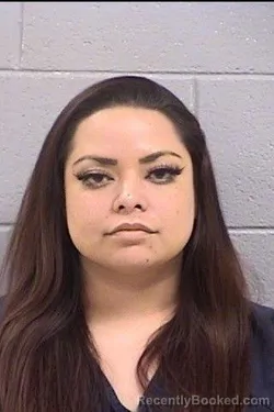 Mugshot of Chantal Garcia booked in San Juan County, New Mexico on July 31, 2026