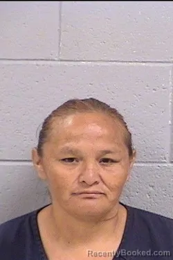 Mugshot of Olivia Bahe-Jimmy booked in San Juan County, New Mexico on August 20, 2026