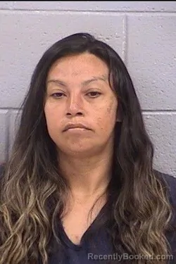 Mugshot of Monique Noel Vasquez booked in San Juan County, New Mexico on May 12, 2026
