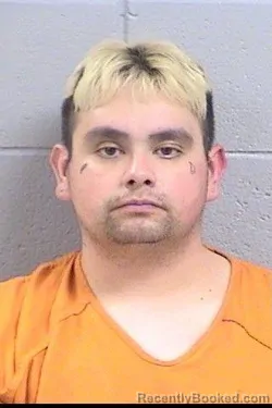 Mugshot of Emilio Ricardo Garcia booked in San Juan County, New Mexico on May 14, 2026