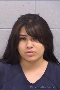 Mugshot of Haley Celeste Moreno booked in San Juan County, New Mexico on August 2, 2026