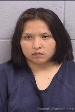 Mugshot of Kiona Rose Tsinnijinnie booked in San Juan County, New Mexico on June 15, 2026