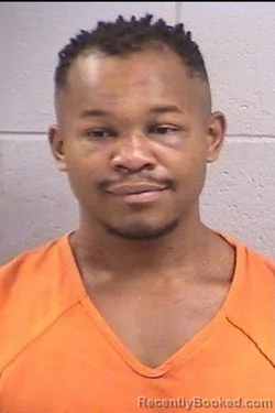 Mugshot of Rashaad Rashun Liggins booked in San Juan County, New Mexico on July 2, 2026
