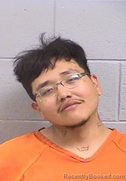 Mugshot of Brandon Andrew Platero booked in San Juan County, New Mexico on July 6, 2026