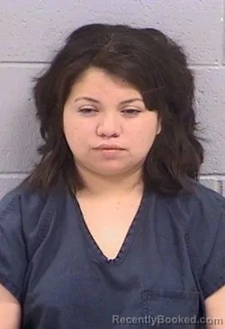 Mugshot of Taylorshaye Belle Lott booked in San Juan County, New Mexico on April 28, 2026