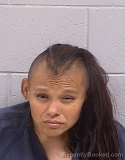 Mugshot of October Wanda Mescale booked in San Juan County, New Mexico on June 28, 2026