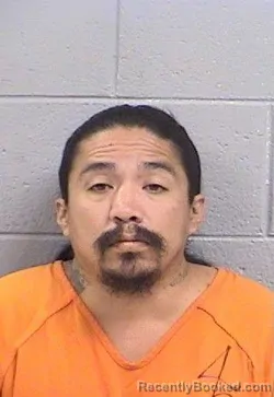 Mugshot of Nicolas Christopher Suazo booked in San Juan County, New Mexico on October 2, 2026