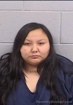 Mugshot of Jaylynn Shakira Mose booked in San Juan County, New Mexico on July 2, 2026