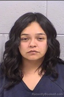 Mugshot of Nuvia Niria Hernandez booked in San Juan County, New Mexico on June 14, 2026