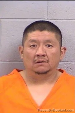 Mugshot of Darrel Aaron Sandoval booked in San Juan County, New Mexico on March 25, 2026