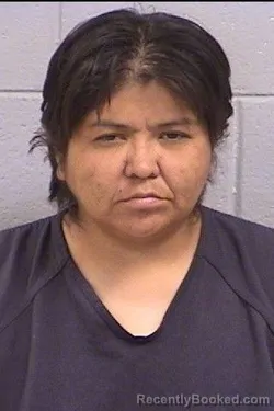 Mugshot of Lucinda Kay Raymond booked in San Juan County, New Mexico on August 5, 2026