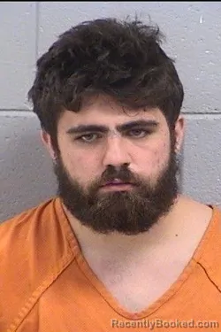 Mugshot of Isaac Allen Leslie booked in San Juan County, New Mexico on August 14, 2026