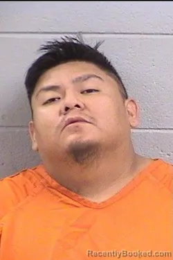 Mugshot of Christopher Allen Harris booked in San Juan County, New Mexico on October 10, 2026