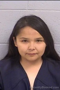 Mugshot of Oshauna Kristen Sandoval booked in San Juan County, New Mexico on May 9, 2026