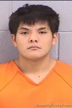 Mugshot of Rashaad Larry Trevino Keedah booked in San Juan County, New Mexico on August 19, 2026