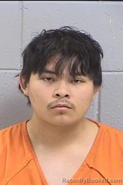 Mugshot of Carlos Lucas Martinez booked in San Juan County, New Mexico on April 22, 2026