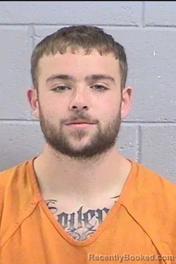 Mugshot of Cameron Joseph Brown booked in San Juan County, New Mexico on October 14, 2026