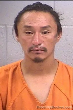 Mugshot of Isaiah Jordan Tsosie booked in San Juan County, New Mexico on August 21, 2026