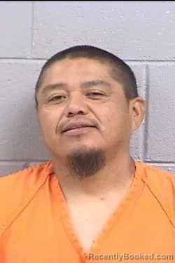 Mugshot of Christopher James booked in San Juan County, New Mexico on August 5, 2026