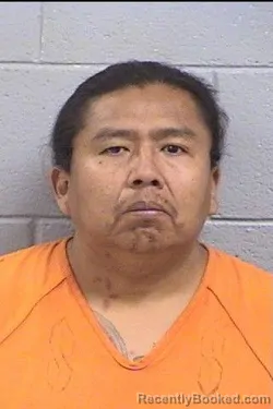 Mugshot of Eric Atencio Lopez booked in San Juan County, New Mexico on May 12, 2026