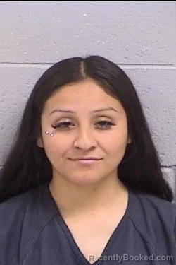 Mugshot of Miriam Valenta Guerrero booked in San Juan County, New Mexico on August 9, 2026