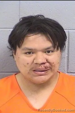 Mugshot of Antwone John Begay booked in San Juan County, New Mexico on June 17, 2026