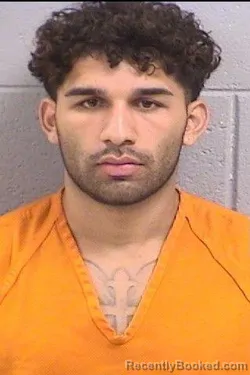 Mugshot of Andres S Castillo booked in San Juan County, New Mexico on June 22, 2026