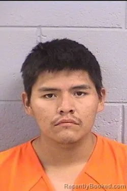 Mugshot of Trevaughnseth Sebastian Yellowman booked in San Juan County, New Mexico on June 27, 2026