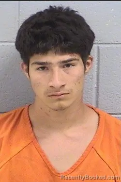 Mugshot of De'Marco Christopher Gutierrez booked in San Juan County, New Mexico on July 6, 2026