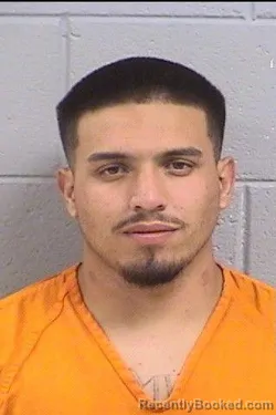 Mugshot of Aj Michael Garcia booked in San Juan County, New Mexico on July 29, 2026