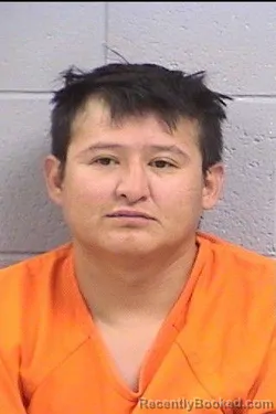 Mugshot of Urian Rueben James booked in San Juan County, New Mexico on August 1, 2026