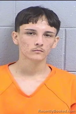 Mugshot of Kaden Xavier James booked in San Juan County, New Mexico on August 9, 2026