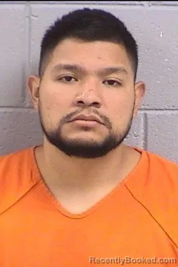 Mugshot of Bruno Arias booked in San Juan County, New Mexico on August 14, 2026