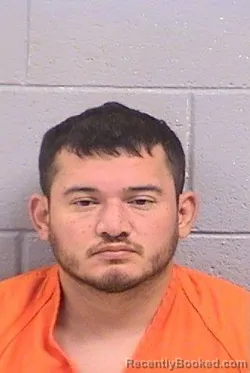 Mugshot of Mauricio Antonio Renderos booked in San Juan County, New Mexico on August 16, 2026