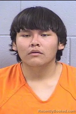 Mugshot of Kolton Chaly Begay booked in San Juan County, New Mexico on August 16, 2026