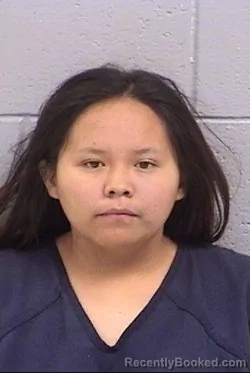 Mugshot of Arianna Glenbah Cayaditto booked in San Juan County, New Mexico on August 18, 2026
