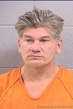Mugshot of Jewell Edward Harrington booked in San Juan County, New Mexico on August 20, 2026