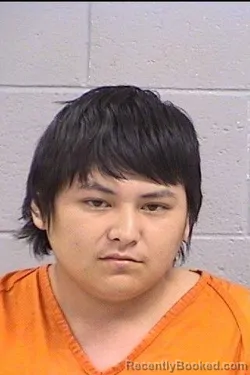 Mugshot of Brycen Sandoval booked in San Juan County, New Mexico on August 21, 2026