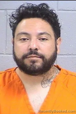Mugshot of Dommonic Anthony Velasquez booked in San Juan County, New Mexico on August 23, 2026