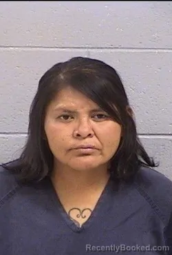 Mugshot of Delilah Pacheco booked in San Juan County, New Mexico on October 5, 2026