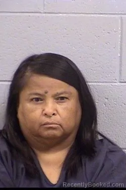 Mugshot of Michelle Thompson booked in San Juan County, New Mexico on October 7, 2026