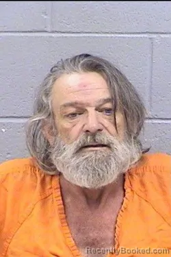 Mugshot of George Patrick Ward booked in San Juan County, New Mexico on October 12, 2026