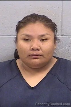 Mugshot of Jazmie Yazzie booked in San Juan County, New Mexico on October 19, 2026
