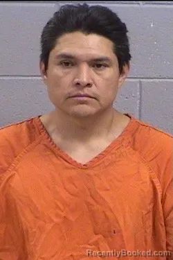 Mugshot of Samson Trevor Valentino booked in San Juan County, New Mexico on April 24, 2026