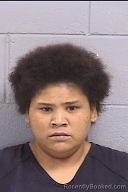 Mugshot of Sabrina Noelle Wallace booked in San Juan County, New Mexico on October 7, 2026