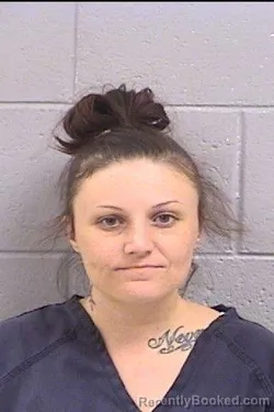 Mugshot of Ericka Marie Johnson booked in San Juan County, New Mexico on October 10, 2026