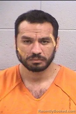 Mugshot of Servando Junior Lopez booked in San Juan County, New Mexico on October 21, 2026